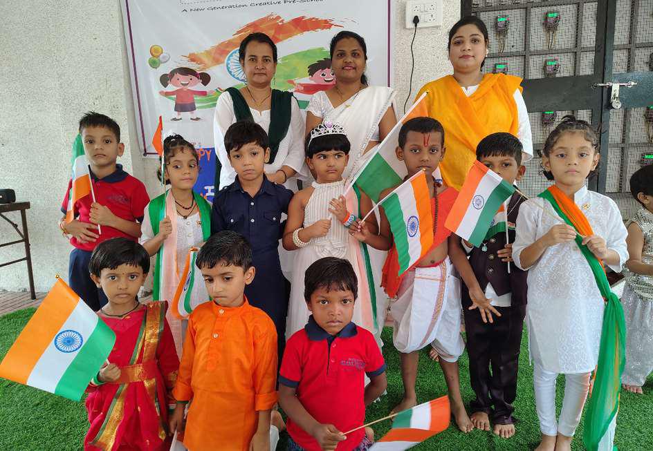 Happy kids learning at Balguru Colour Kidz Pre-School
